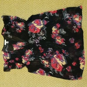 Joie Floral Silk Top